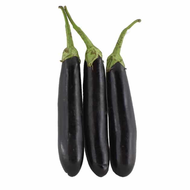تصویر 1 از بادمجان قلمی سیاه تازه با کیفیت صادراتی